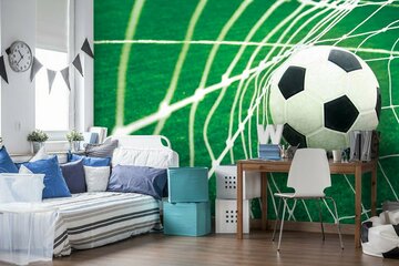 Voetbalbehang