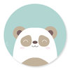 Wandcirkel Tizato Panda