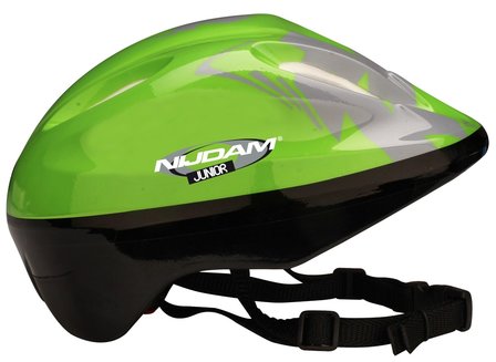 Nijdam Junior Skatehelm / Fietshelm (groen)