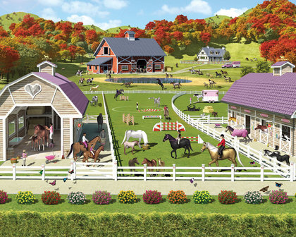 Walltastic Paarden Behang Kinderkamer