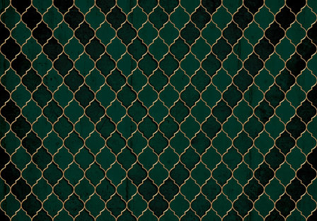 Fotobehang Verre Oosten XXXL – Marokaanse Klaver (368 x 254 cm) - PAPIER
