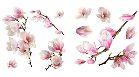 Raamsticker Magnolia