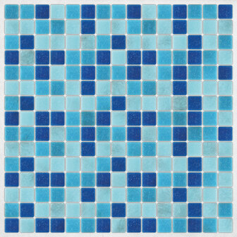 Tegel Wandsticker Blauw - 30 x 30 cm - 2 stuks