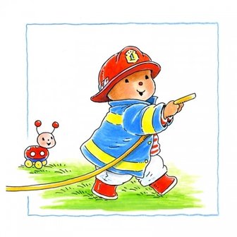 Baby Bobbi als Brandweer