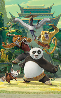 Kung Fu Panda Behangposter