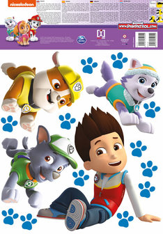 Muursticker Paw Patrol Run