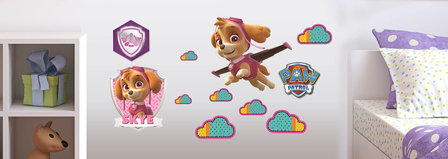 Muursticker Paw Patrol Skye