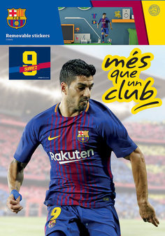 FC Barcelona Muursticker Suarez