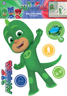 Muursticker PJ Masks Pyjamahelden Gekko