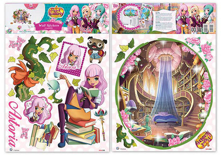 Muursticker Regal Academy Astoria (klein)