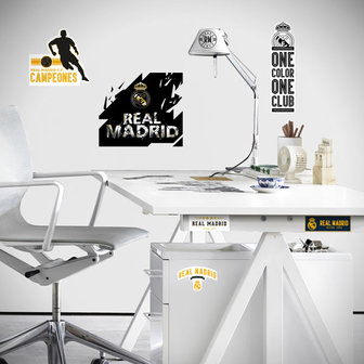 Muursticker Real Madrid Logo Premium (groot)