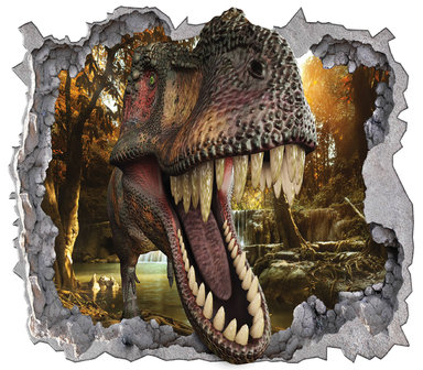 Dinosaurus T-Rex behang XXXL (368 x 254 cm)