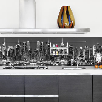 Keuken Achterwand Sticker New York Skyline XXL - 180 x 45 cm