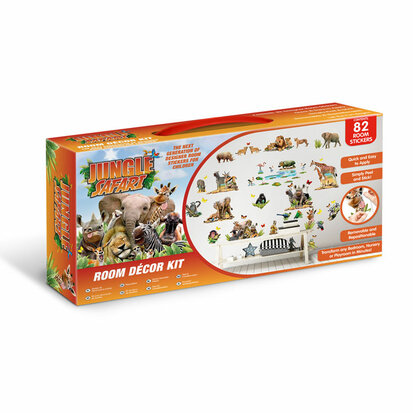 Walltastic Jungle Safari Muurstickers