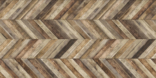 Top Panel - Houtlook (bruin) - 120 x 60 cm (LxB)