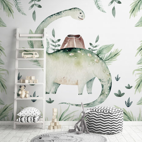 Dinosaurus behang