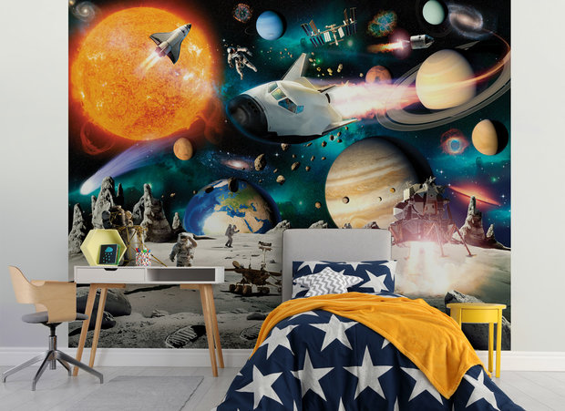 Walltastic Ruimte - Space - Planeet - Ruimtevaart 