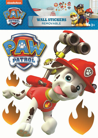 Muursticker Paw Patrol Marshall