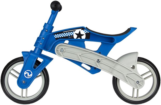 Nijdam N Rider Loopfiets BLAUW (verstelbaar)