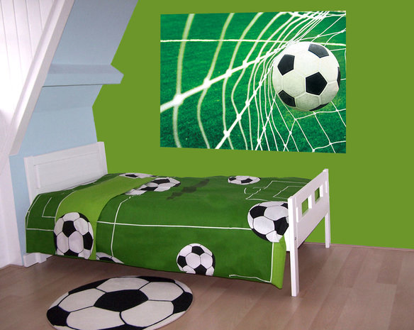 Voetbal Goal behang L - VLIESBEHANG (152 x 104 cm)