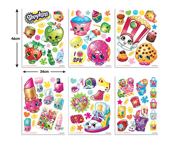 Shopkins Muursticker Box (groot)