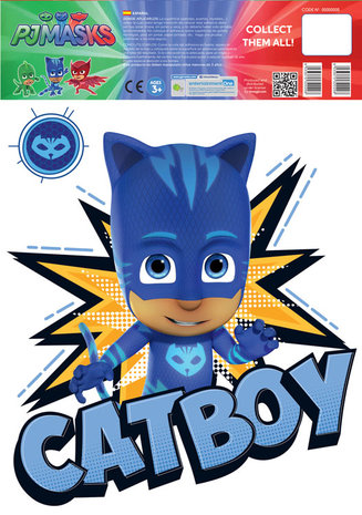 Muursticker PJ Masks Pyjamahelden Catboy