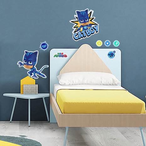 Muursticker PJ Masks Pyjamahelden Catboy