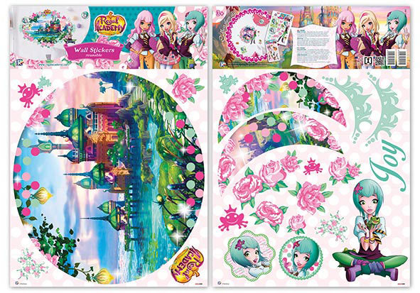 Muursticker Regal Academy Joy (groot)