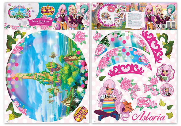 Muursticker Regal Academy Astoria (groot)