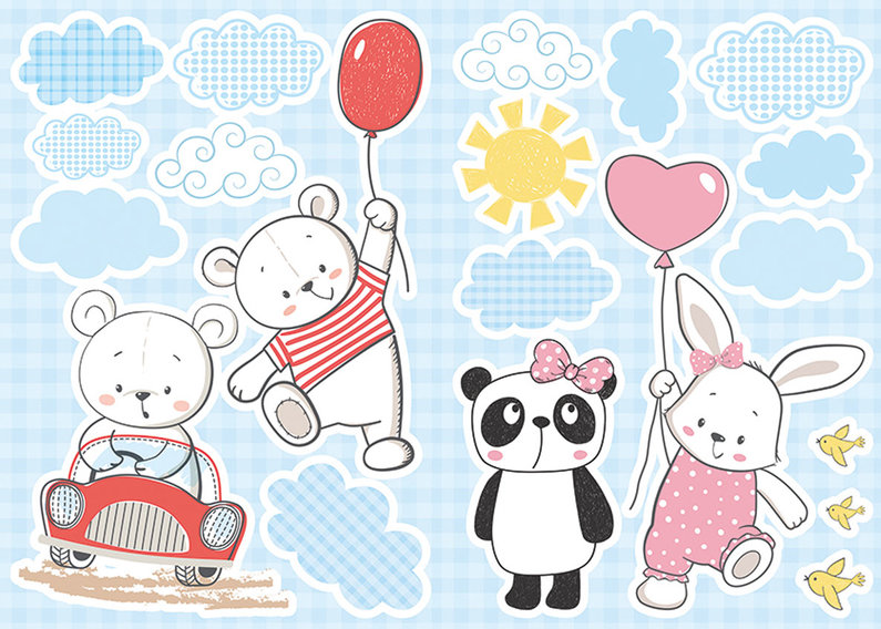 De leukste stickers voor de kinderkamer >>