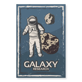 Wanddecoratie Astronaut – 40x60 - 60x90 - 80x120 cm