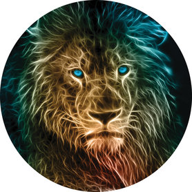 Muurcirkel Leeuw – Muursticker & Behangcirkel