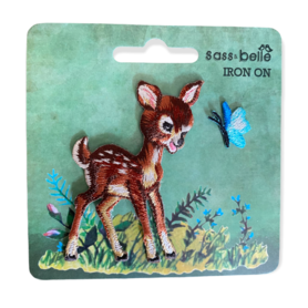 Strijkapplicatie Bambi - (4 x 6,5)