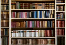 Boekenkast - Fotobehang - Vliesbehang - levering binnen 6 (werk)dagen 