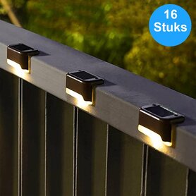 Tuinverlichting - Led Lampjes - 16 Stuks - Tuinverlichting Op Zonne Energie 