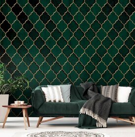 Verre Oosten - Marokaanse Klaver – Fotobehang - Vliesbehang - levering binnen circa 6 dagen 