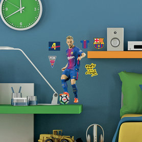 FC Barcelona Muursticker Ivan Rakiti