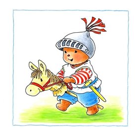 Baby Bobbi als Ridder